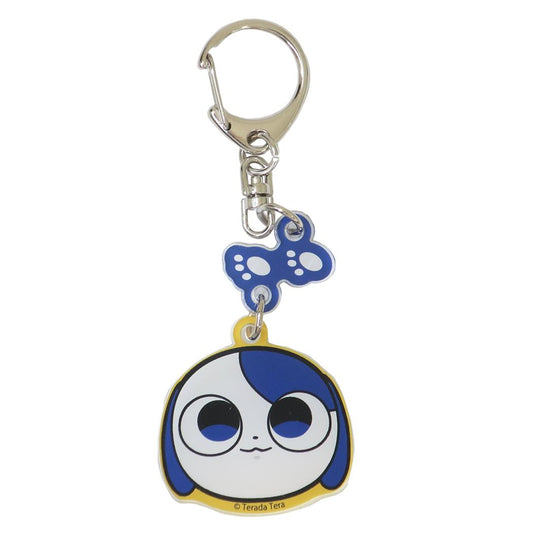 寺田てら キーリング 2連アクリルキーホルダー ぶち！すねこすり ワタナベ アクキー かわいい グッズ メール便可 シネマコレクション
