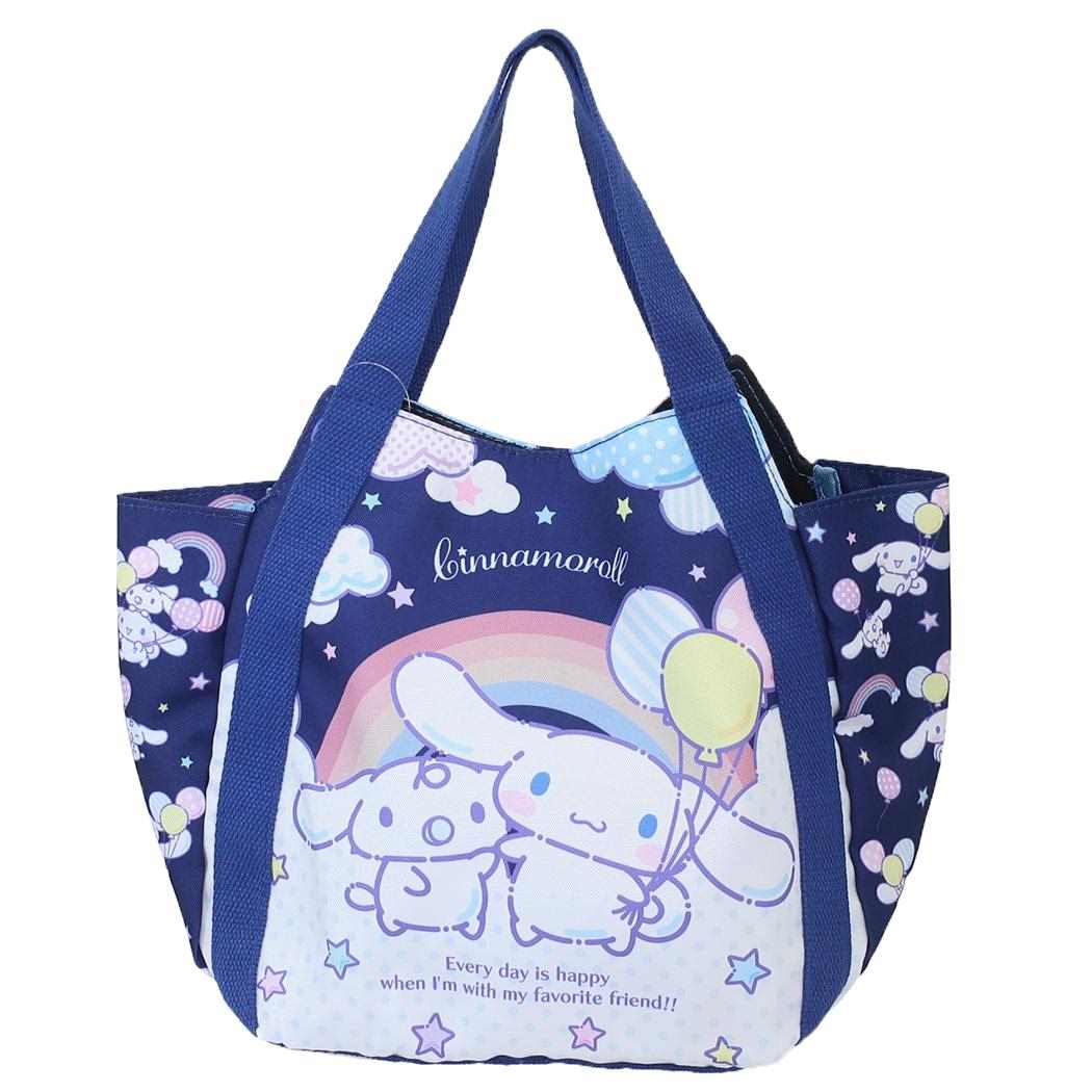 シナモロール ランチトート バルーンランチバッグ 4904 サンリオ ヤスダ通商 ミニトート お弁当かばん キャラクター グッズ メール便可 シネマコレクション