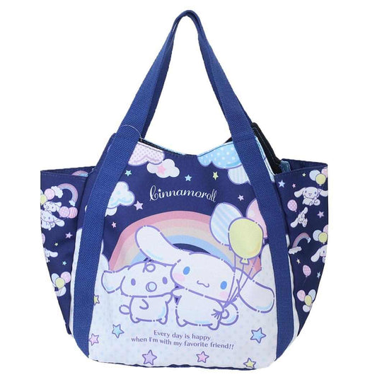 シナモロール ランチトート バルーンランチバッグ 4904 サンリオ ヤスダ通商 ミニトート お弁当かばん キャラクター グッズ メール便可 シネマコレクション