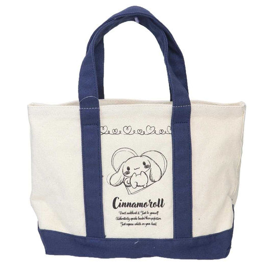 シナモロール ランチトート CNハンプランチ DW02 ドローイングアート サンリオ ヤスダ通商 手提げかばん キャラクター グッズ メール便可 シネマコレクション