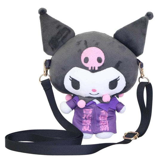 クロミ ミニショルダー ガクランショルダー 青春応援団 学生服シリーズ サンリオ ヤスダ通商 ぬいぐるみポシェット キャラクター グッズ シネマコレクション