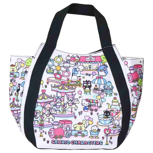 サンリオキャラクターズ ランチバッグ バルーンランチバッグ 4946 Sanrio ヤスダ通商 ミニトート お弁当かばん キャラクター グッズ メール便可 シネマコレクション