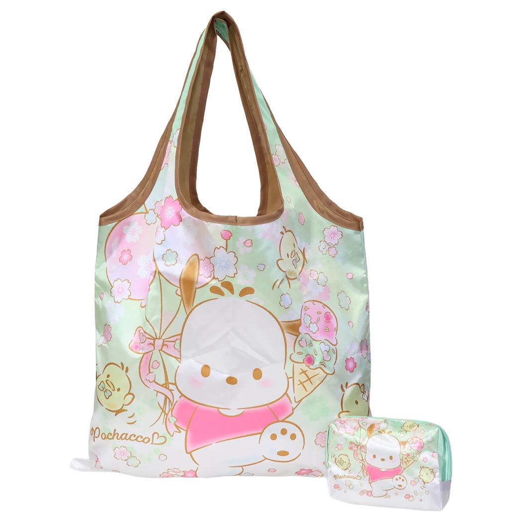 ポチャッコ ショッピングバッグ エコバッグ 6325 サンリオ ヤスダ通商 お買い物かばん キャラクター グッズ メール便可 シネマコレクション