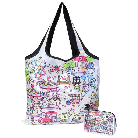 サンリオキャラクターズ ショッピングバッグ エコバッグ 6328 Sanrio ヤスダ通商 お買い物かばん キャラクター グッズ メール便可 シネマコレクション