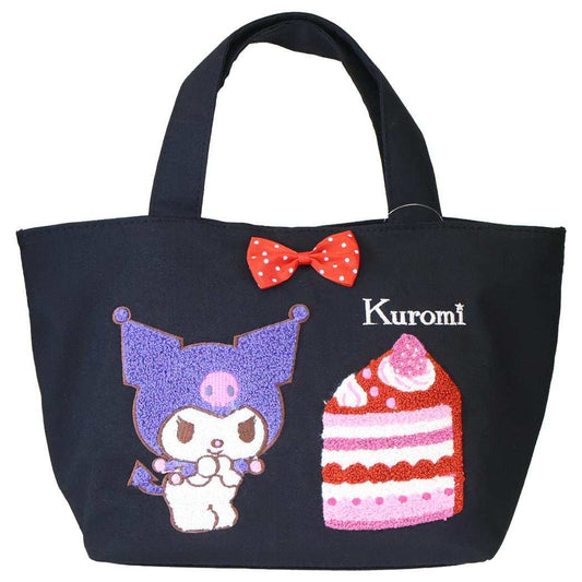 クロミ お弁当かばん サガラ刺繍 トートバッグ ショートケーキ サンリオ ヤスダ通商