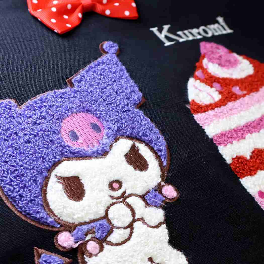 クロミ お弁当かばん サガラ刺繍 トートバッグ ショートケーキ サンリオ ヤスダ通商