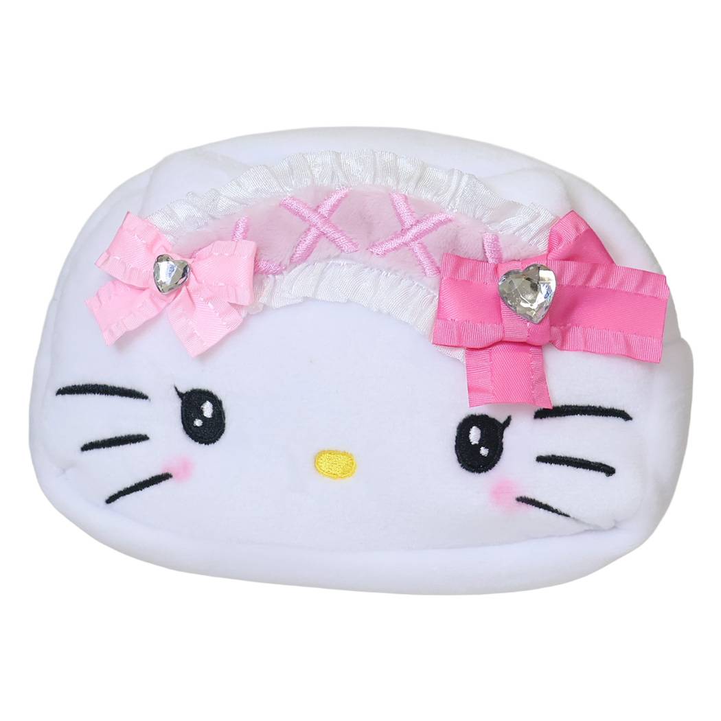 サンリオキャラクターズ マルチポーチ ダイカット ミニポーチ 化粧ポーチ ハローキティ Sanrio ヤスダ通商