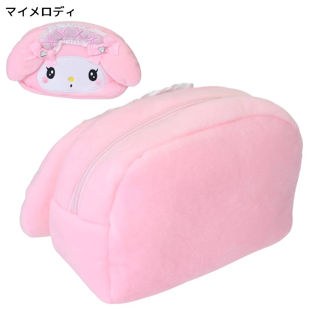 サンリオキャラクターズ マルチポーチ ダイカット ミニポーチ 化粧ポーチ マイメロディ Sanrio ヤスダ通商