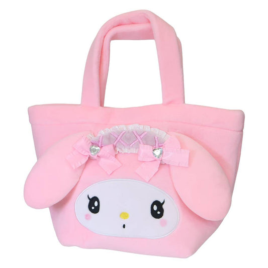 サンリオキャラクターズ トートバッグ ダイカット ミニトート 手さげ ランチバッグ マイメロディ Sanrio ヤスダ通商