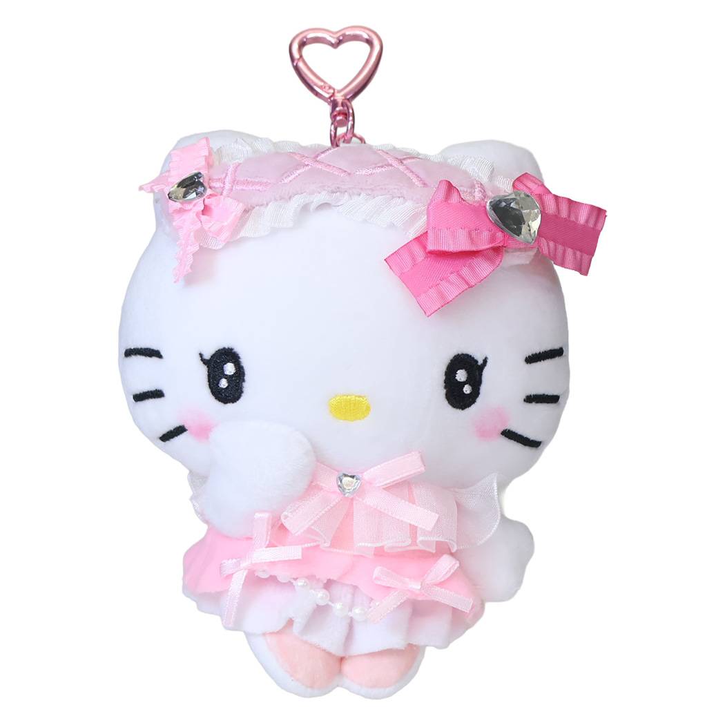 サンリオキャラクターズ 小物入れ ぬいぐるみ マスコットポーチ アクセサリーポーチ ハローキティ Sanrio ヤスダ通商