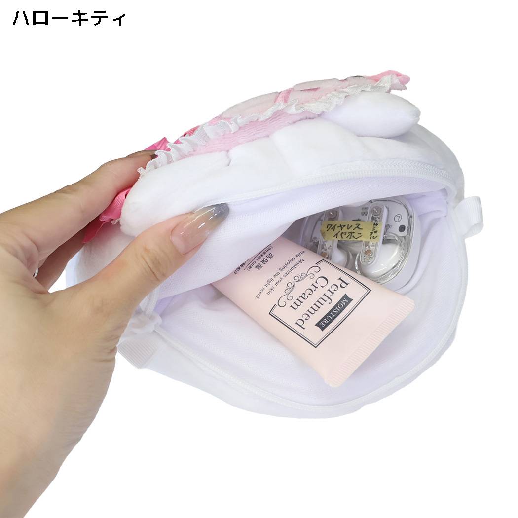 サンリオキャラクターズ 肩掛けバッグ ダイカット ショルダーバッグ チェーンショルダーバッグ ポシェット ハローキティ Sanrio ヤスダ通商