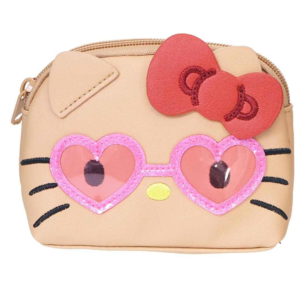 サンリオキャラクターズ コスメポーチ サングラスポーチ グラサンシリーズ ハローキティ Sanrio ヤスダ通商