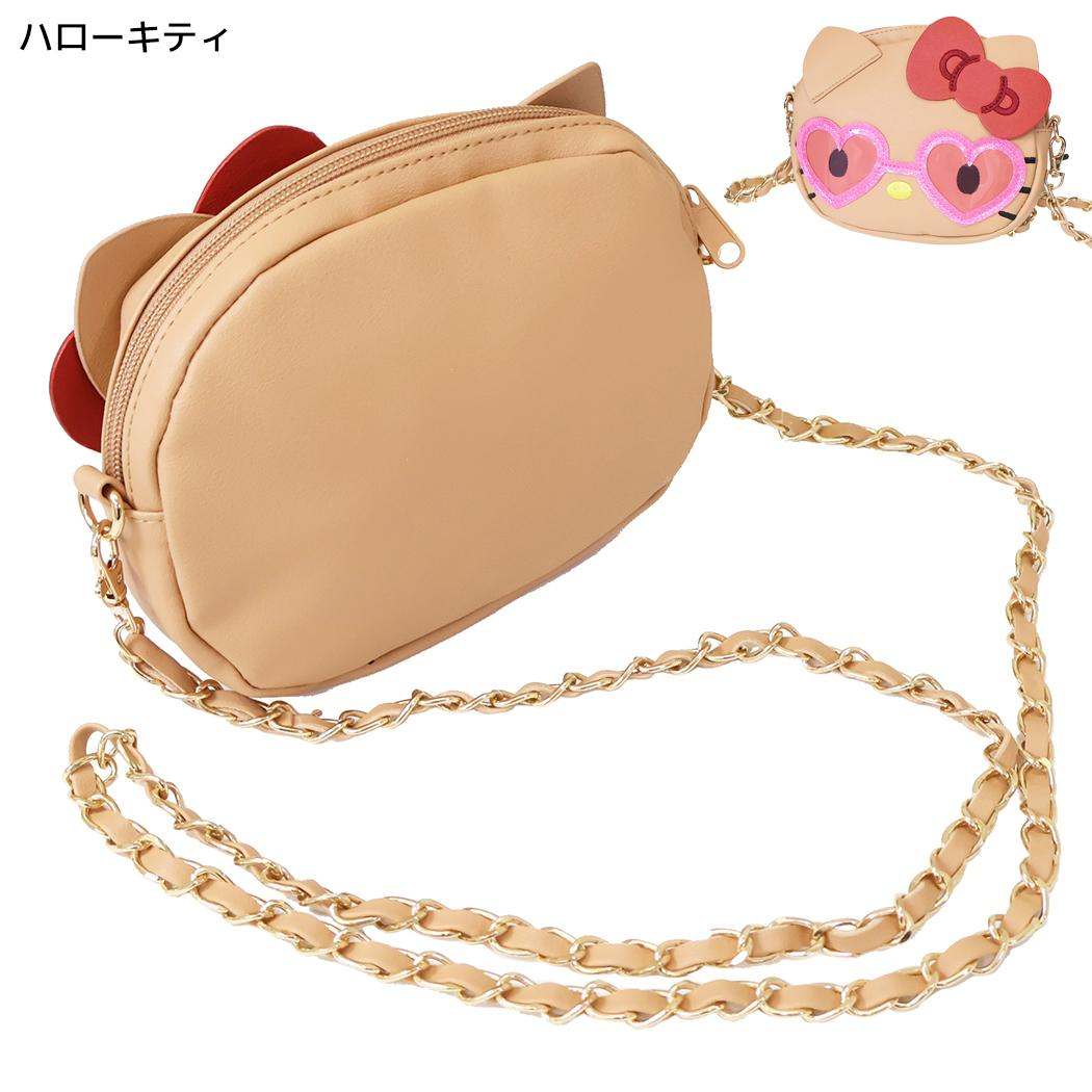 サンリオキャラクターズ ショルダーバッグ サングラスショルダー グラサンシリーズ ハローキティ Sanrio ヤスダ通商
