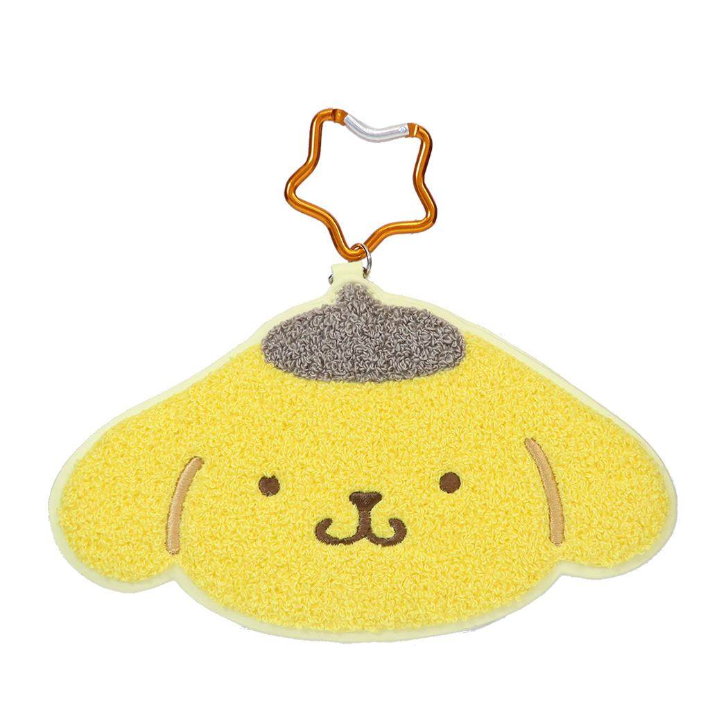 サンリオキャラクターズ キーホルダー サガラ刺繍BIGチャーム ポムポムプリン Sanrio ヤスダ通商