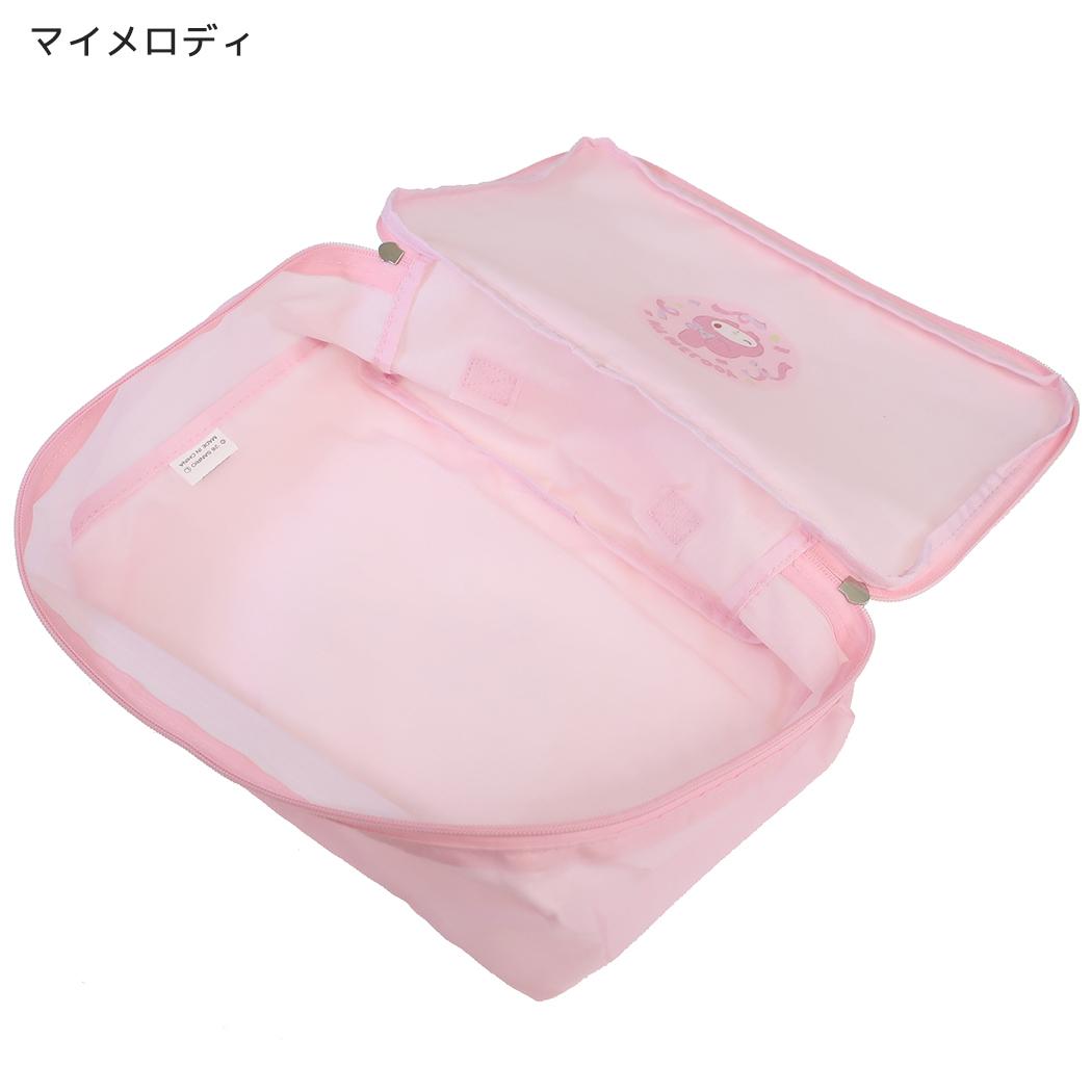 サンリオキャラクターズ トラベルポーチ マルチ収納ケース 3つセット マイメロディ Sanrio ヤスダ通商