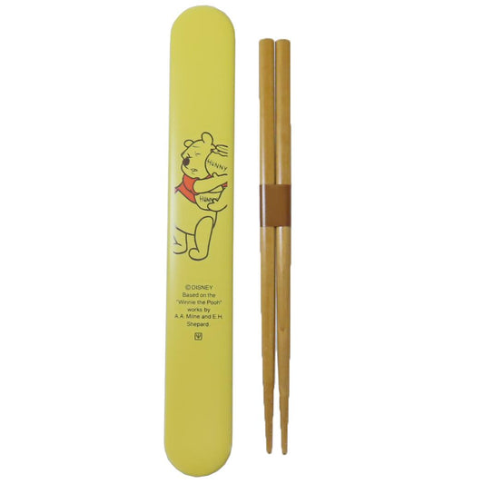 くまのプーさん おはしセット 箸箱セット Funny Faces ディズニー ヤクセル 日本製 ランチ雑貨 キャラクター グッズ メール便可 シネマコレクション
