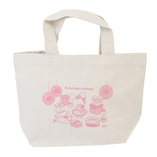くまのがっこう ランチバッグ コットンランチトート プレゼントフォーミー ヤクセル お弁当かばん 絵本キャラクター グッズ メール便可 シネマコレクション
