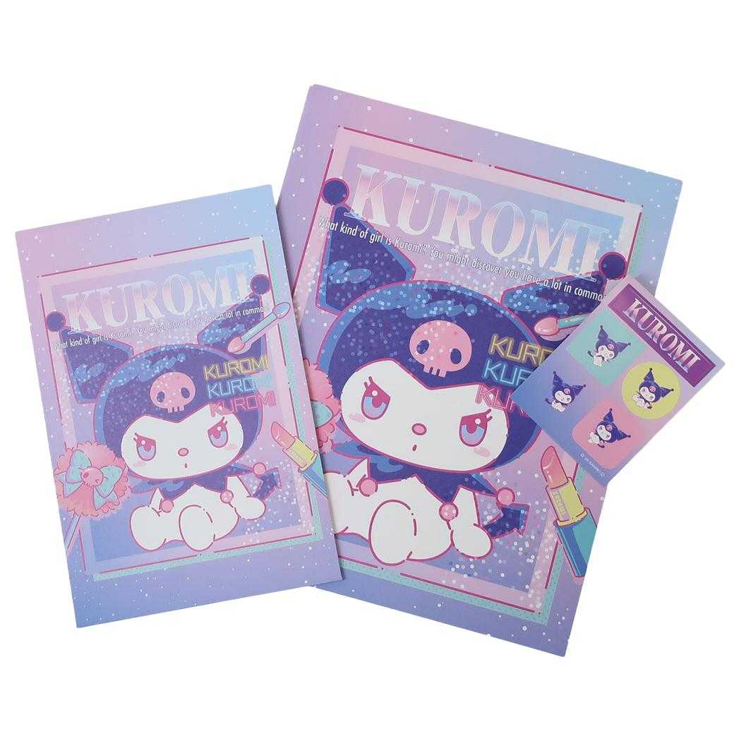 クロミ レターセット 手紙セット KUROMI’s Current Mood サンリオ 山野紙業 便箋＆封筒 キャラクター グッズ メール便可 シネマコレクション