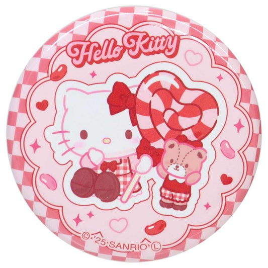 ハローキティ カンバッジ 缶バッジ Pinky Lollipops サンリオ 山野紙業 コレクション雑貨 キャラクター グッズ メール便可 シネマコレクション