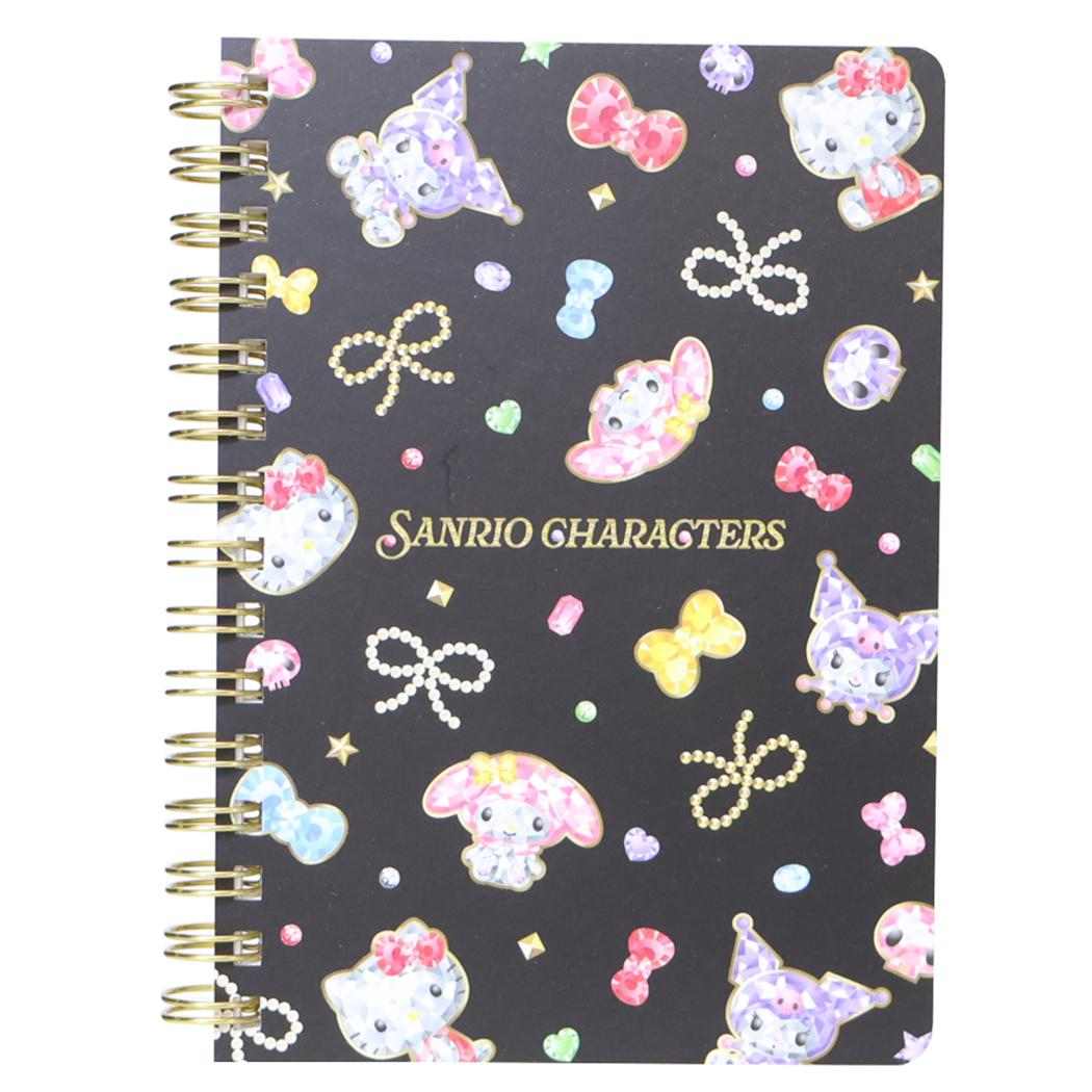 サンリオキャラクターズ リングノート A6リングノート Sanrio 山野紙業 新学期準備文具 キャラクター グッズ メール便可 シネマコレクション