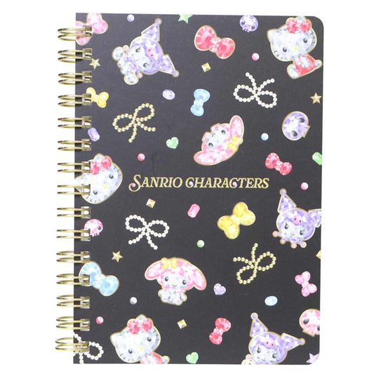 サンリオキャラクターズ リングノート A6リングノート Sanrio 山野紙業 新学期準備文具 キャラクター グッズ メール便可 シネマコレクション