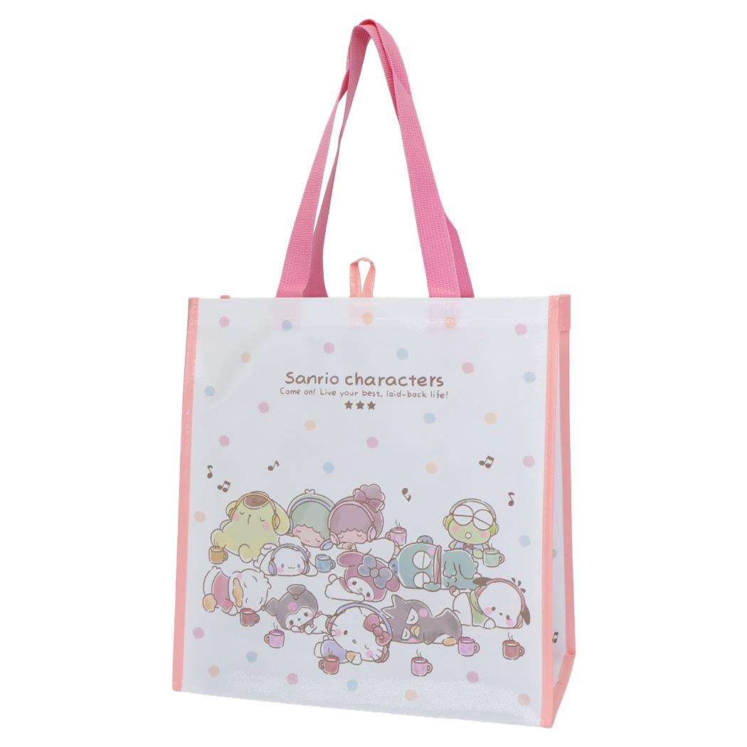 サンリオキャラクターズ アウトドアビッグバッグ レジャーバッグ チラックス Sanrio 山野紙業 キャンプ用品 お買い物かばん キャラクター グッズ シネマコレクション