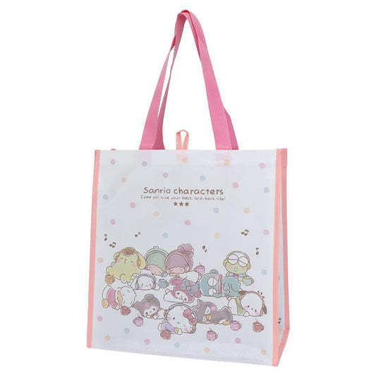 サンリオキャラクターズ アウトドアビッグバッグ レジャーバッグ チラックス Sanrio 山野紙業 キャンプ用品 お買い物かばん キャラクター グッズ シネマコレクション