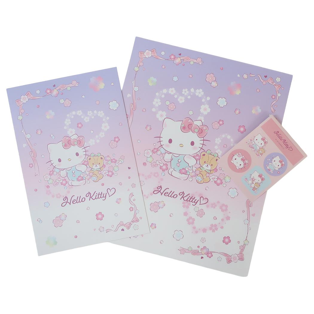 ハローキティ レターセット 手紙セット さくらマジック サンリオ 山野紙業 便箋＆封筒 キャラクター グッズ メール便可 シネマコレクション