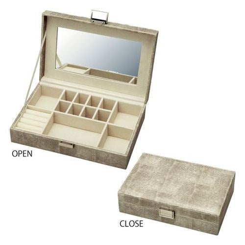 アクセサリー収納ジュエリーボックスLサイズロハスブラウンノーブルお祝いギフト25.5×7×17cmギフト雑貨インテリア雑貨ユーパワー通販シネマコレクション