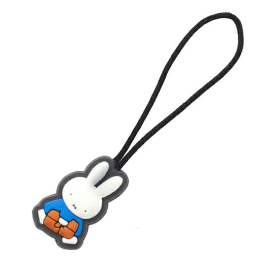 ミッフィー ファスナー パーツ ジッパ－タブ 2個入り ブルー ディックブルーナ ゾーウィー プレゼント 絵本キャラクター グッズ メール便可 シネマコレクション