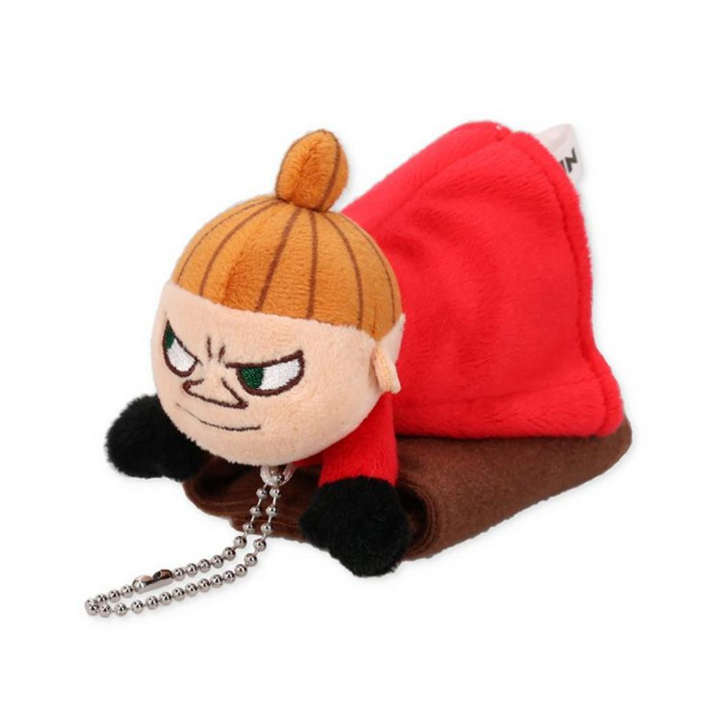 ムーミン マスコット 肩掛けパッドマスコット リトルミイ RD 北欧 ゾーウィー プレゼント キャラクター グッズ シネマコレクション