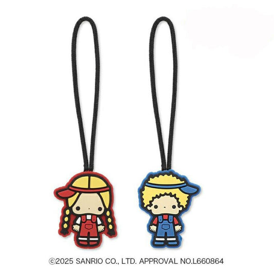 パティ＆ジミー ファスナー パーツ ジッパータブ 2個入り サンリオ ゾーウィー プレゼント キャラクター グッズ メール便可 シネマコレクション
