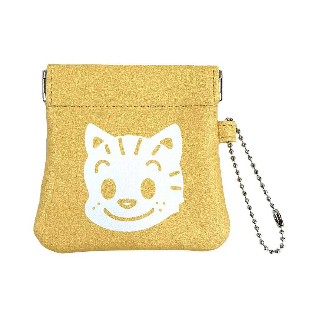 オサムグッズ ミニポーチ バネポーチ キャット YE Osamu Goods ゾーウィー 小銭入れ コインケース 小物入れ キャラクター グッズ メール便可 シネマコレクション