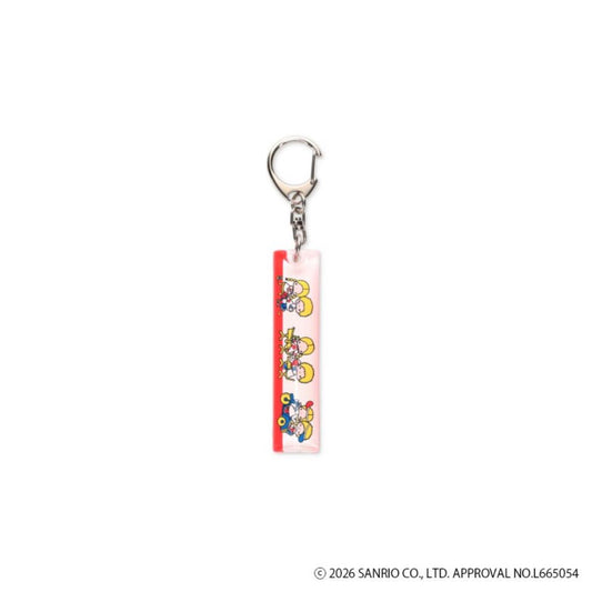 パティ＆ジミー キーリング アクリルスティックキーホルダー RD サンリオ ゾーウィー アクキー キャラクター グッズ メール便可 シネマコレクション