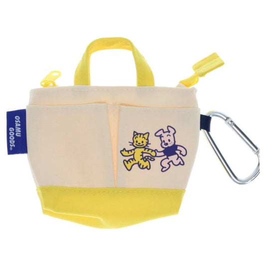 オサムグッズ キーケース ミニトートキーケース キャット＆ドッグ Osamu Goods ゾーウィー 鍵入れ 小物入れ キャラクター グッズ メール便可 シネマコレクション