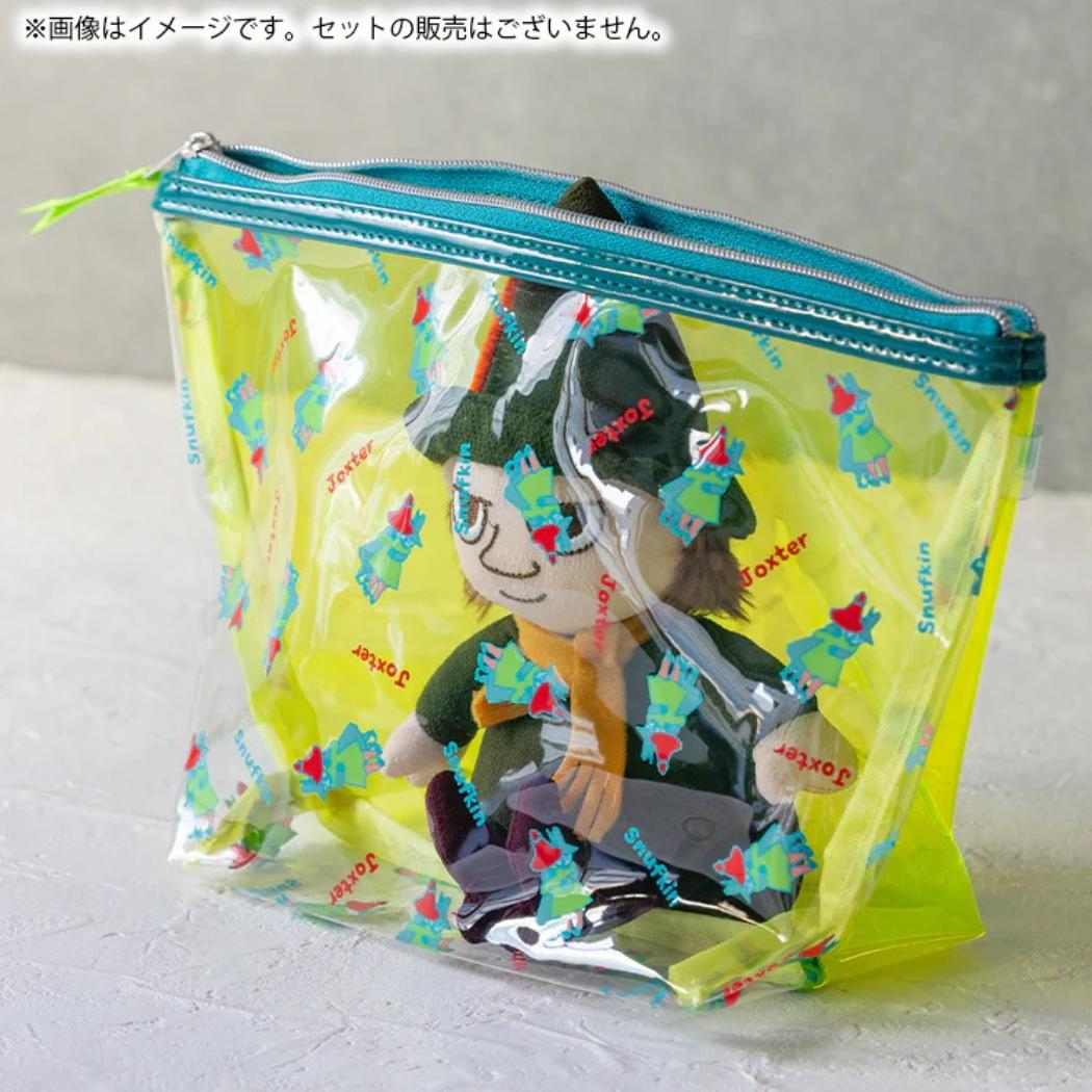 ムーミン コスメポーチ PVCポーチL ヨクサル＆スナフキン GR グリーン 北欧 ゾーウィー