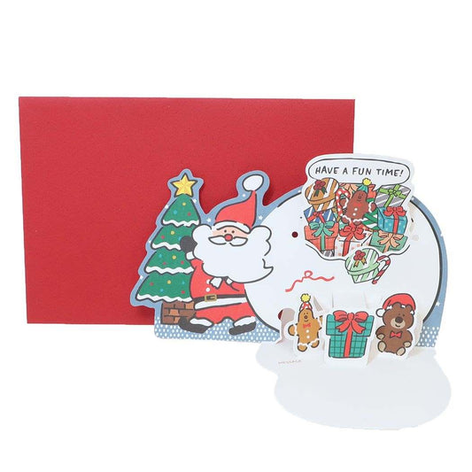 グリーティングカード CHRISTMAS クリスマスポップアップカード プレゼント アクティブコーポレーション