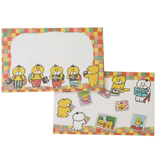 今井杏 ミニネームカード8枚セット ミニメッセージカード イラストレーター くまいぬカメラ プレゼント 男の子 女の子 ギフト