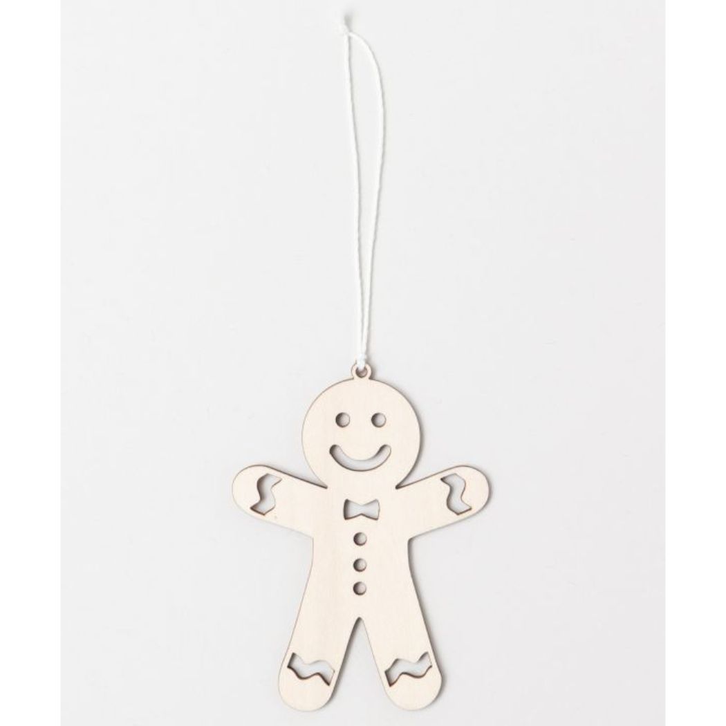 クリスマス/Xmas ウッドオーナメント GINGERBREAD アミナコレクション