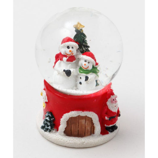 オブジェ サンタハウススノードーム FRIENDS SNOWMAN 北欧 アミナコレクション