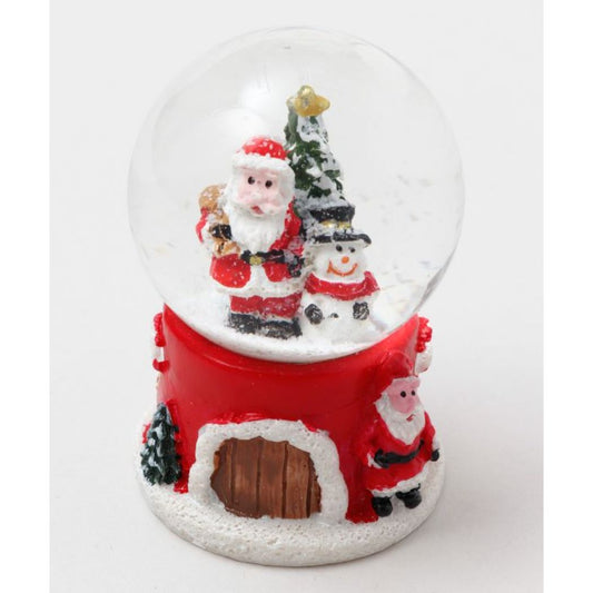 オブジェ サンタハウススノードーム SANTA＆SNOWMAN 北欧 アミナコレクション