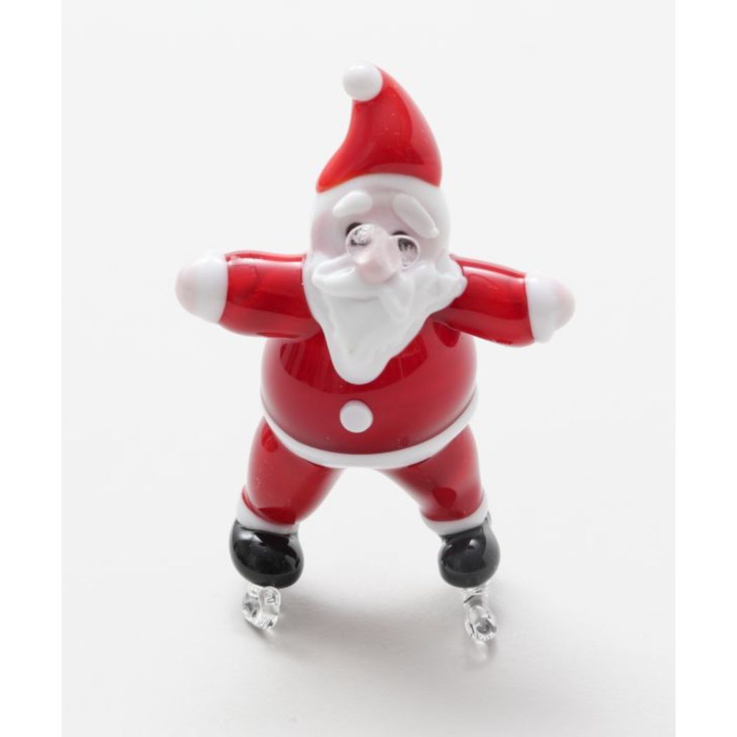 マスコット VNクリスマスオーナメント SANTA SKIING 北欧 アミナコレクション