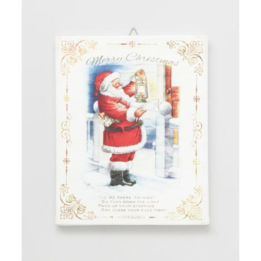インテリアパネル クリスマスアートボード SANTA CLAUS 北欧 アミナコレクション