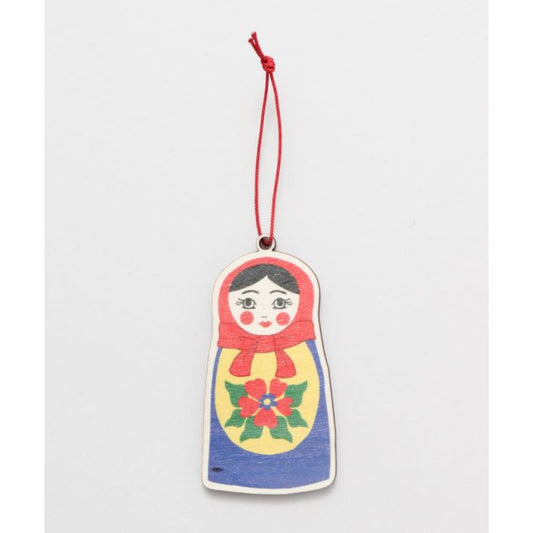 装飾品 クリスマスウッドオーナメント BL WOMAN 北欧