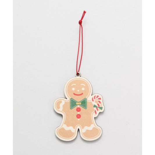 装飾品 クリスマスウッドオーナメント GINGERBREAD 北欧 アミナコレクション