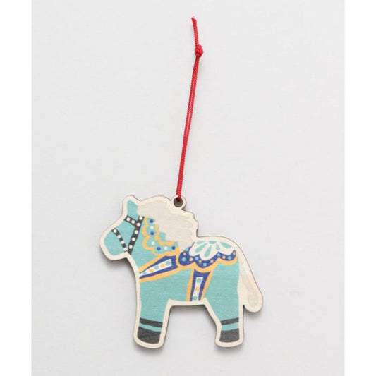 装飾品 クリスマスウッドオーナメント HORSE 北欧