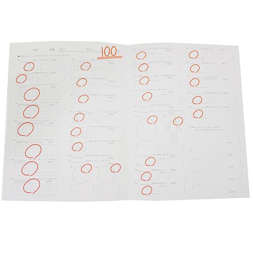 色紙 テスト色紙 寄せ書き色紙 アルタ 卒業メモリアル 思い出ギフト雑貨 おもしろ プレゼント 男の子 女の子