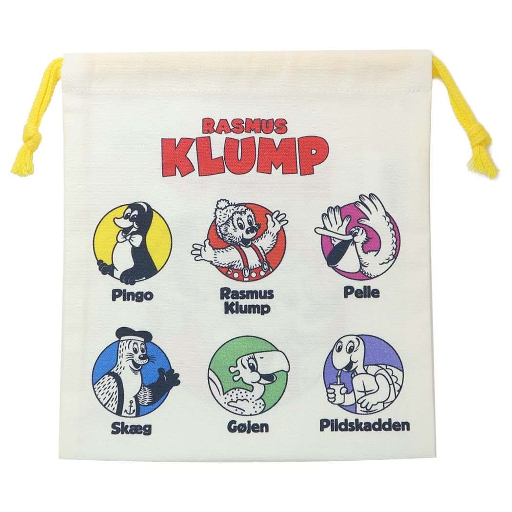 巾着S きんちゃくポーチ RASMUS KLUMP ラスムスクルンプ 巾着袋 アートウエルド