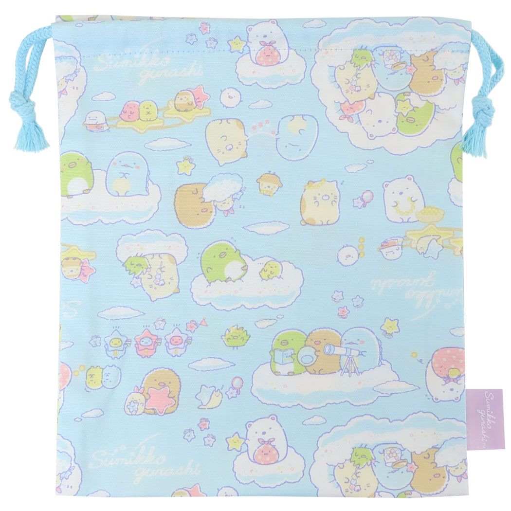 すみっコぐらし きんちゃくポーチ小 サンエックス 巾着袋 キャラクター