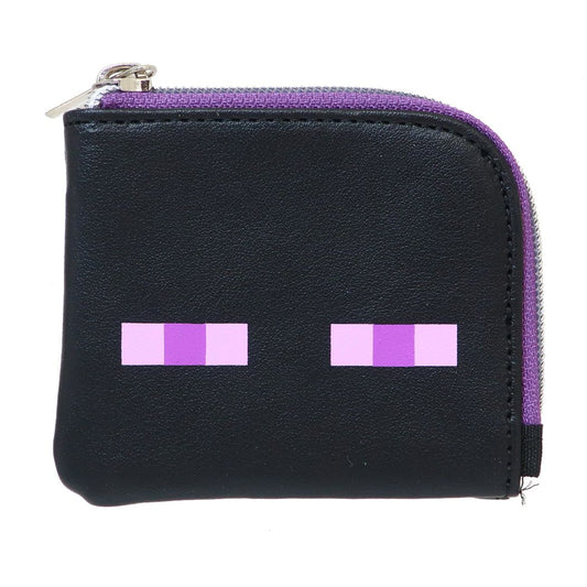 マインクラフト Minecraft ゲームキャラクター 子供用財布 KIDS財布 パープル